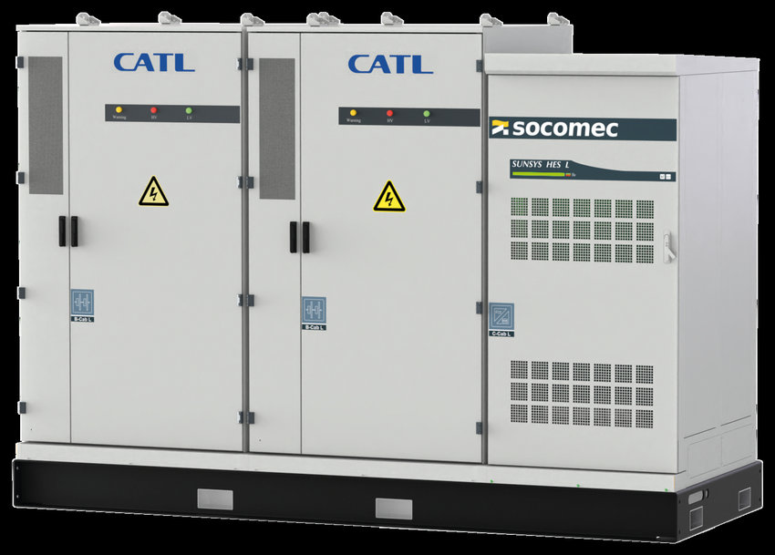 SOCOMEC präsentiert neues Energiespeichersystem SUNSYS HES L SKID